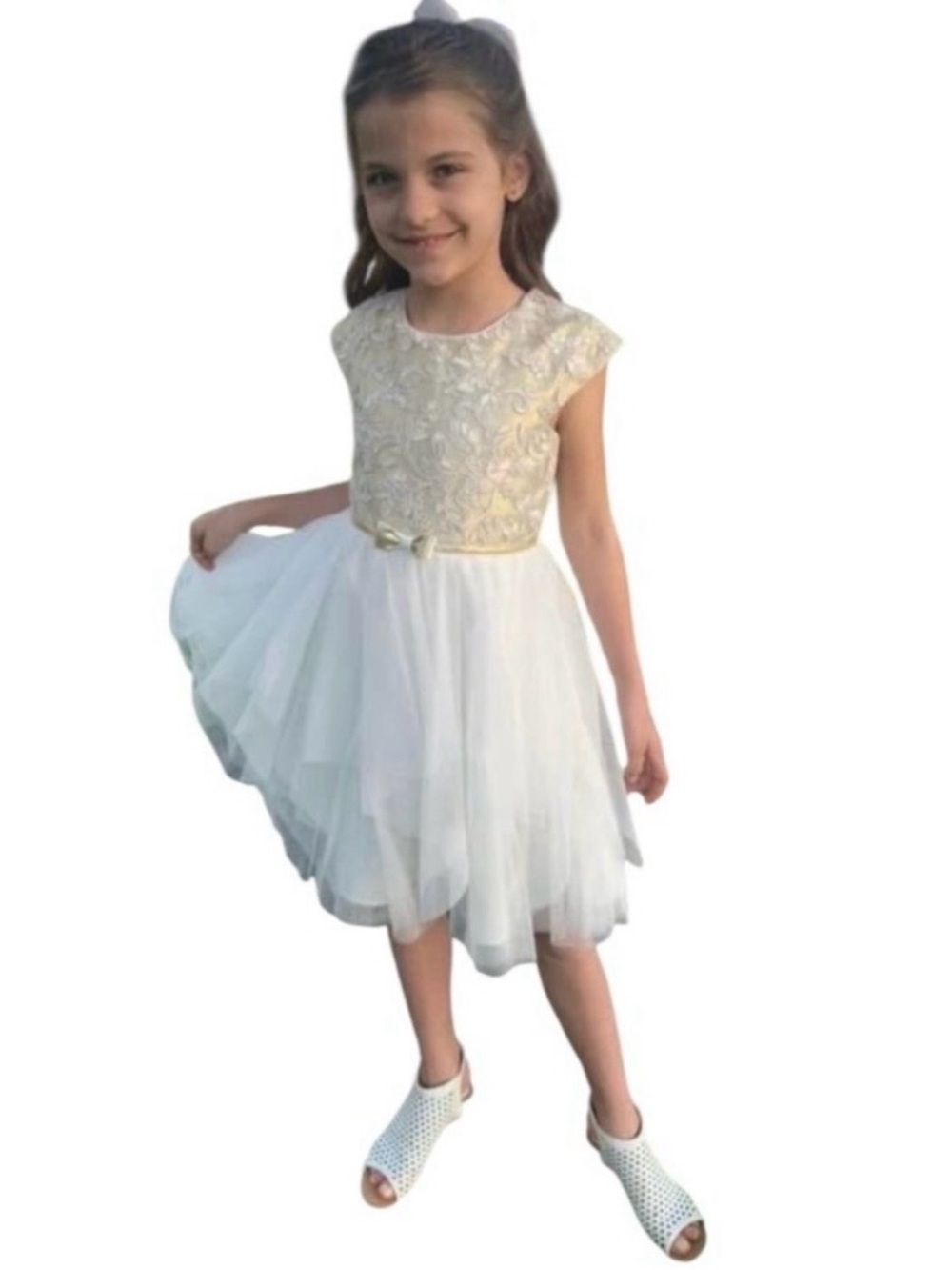 Jona Michelle Formal Holiday / Flower Girl Dress Size 7